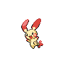 Normale Farbgebung von Plusle