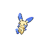 Normal coloration of Minun