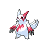 Normal coloration of Zangoose