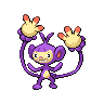 Normal coloration of Ambipom (male)