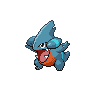 Normal coloration of Gible (male)