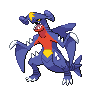 Normal coloration of Garchomp (male)