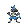 Normale Farbgebung von Lucario