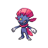 Normal coloration of Weavile (male)