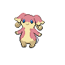 Normal coloration of Audino