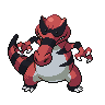 Normal coloration of Krookodile