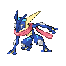 Normal coloration of Greninja