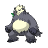 Normal coloration of Pangoro