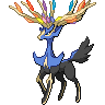Normale Farbgebung von Xerneas