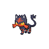 Normal coloration of Litten