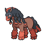 Normal coloration of Mudsdale
