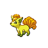 Shiny version of Vulpix
