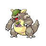 Shiny version of Kangaskhan