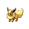 Shiny version of Flareon