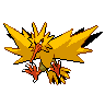 Shiny version of Zapdos