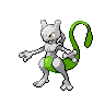 Shiny version of Mewtwo