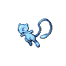Shiny version of Mew