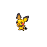 Shiny version of Pichu