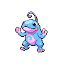 Shiny version of Politoed (male)