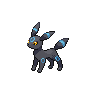 Shiny version of Umbreon