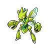 Shiny version of Scizor (male)