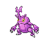 Shiny version of Heracross (male)
