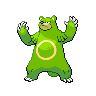 Shiny version of Ursaring (male)