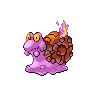 Shiny version of Magcargo