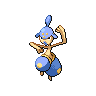 Shiny version of Medicham (male)