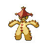 Shiny version of Cacturne (male)