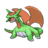 Shiny version of Salamence