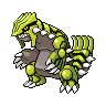 Shiny version of Groudon
