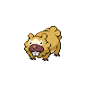Shiny version of Bidoof (male)