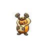 Shiny version of Kricketot (male)