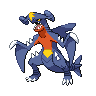 Shiny version of Garchomp (male)