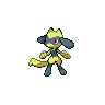 Shiny version of Riolu