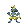 Shiny-Version von Lucario