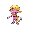 Shiny version of Weavile (male)