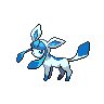 Shiny version of Glaceon