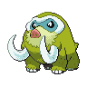 Shiny version of Mamoswine (male)