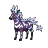 Shiny version of Zebstrika