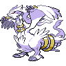 Shiny version of Reshiram