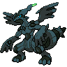 Shiny version of Zekrom