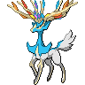 Shiny-Version von Xerneas