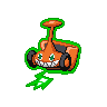 Normal coloration of Mow Rotom