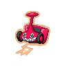 Shiny version of Mow Rotom